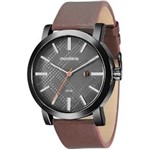 Ficha técnica e caractérísticas do produto Relógio Masculino Mondaine Pulseira de Couro 99083MPMVSH2