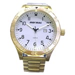 Ficha técnica e caractérísticas do produto Relógio Masculino Mormaii Dourado - MO2115AN/4C