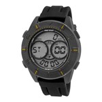 Relógio Masculino Mormaii Mo150915ae/8y Cinzento Preto