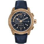 Ficha técnica e caractérísticas do produto Relógio Masculino Nautica Modelo NAD20512G Pulseira em Couro