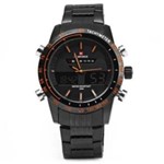 Relógio Masculino Naviforce Nf9024 Quartz Digital-analógico - Prata