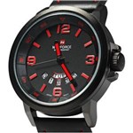 Relógio Masculino NAVIFORCE NF9028 com Pulseira de PU (Vermelho)
