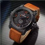 Relógio Masculino Naviforce Pulseira Couro - Navi Force