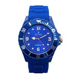 Relógio Masculino Nowa Borracha Nw0522ak Azul Original