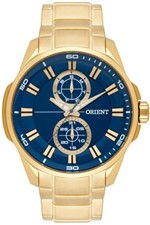 Ficha técnica e caractérísticas do produto Relógio Masculino Orient Analógico MGSSM025 D1KX Dourado