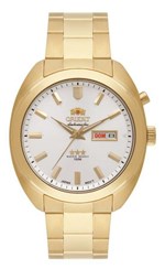 Ficha técnica e caractérísticas do produto Relogio Masculino Orient Automatico Dourado 469GP077-S1KX