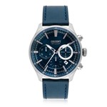 Ficha técnica e caractérísticas do produto Relógio Masculino Orient Chronograph Analógico MBSCC051 D1DX Couro