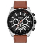 Ficha técnica e caractérísticas do produto Relógio Masculino Orient MBSCC048-P1NX 48 Mm Couro Marrom