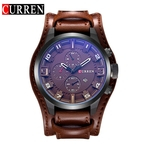 Ficha técnica e caractérísticas do produto Relógio Masculino Original Curren 8225 Marrom Bracelete Couro