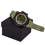 Ficha técnica e caractérísticas do produto Relógio Masculino Orizom O-shock Original Verde Murgo Digital Militar Promoção