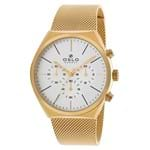 Relogio Masculino Oslo Dourado Omgsscvd0002