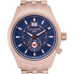 Ficha técnica e caractérísticas do produto Relógio Masculino Paul Perret Musset Swiss Quartzo Multi-Textured Dial Aço Inoxidável Bracelet