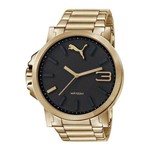 Ficha técnica e caractérísticas do produto Relógio Masculino Puma 96216gppmda5 54mm Dourado