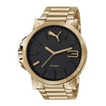 Ficha técnica e caractérísticas do produto Relógio Masculino Puma 96216GPPMDA5 54mm - Dourado