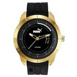 Ficha técnica e caractérísticas do produto Relogio Masculino Puma Analogico - 96279gppsdu1 - Preto/dourado