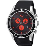 Ficha técnica e caractérísticas do produto Relógio Masculino Puma Ride Chrono XL Silver Black - 96139G0PMNU1