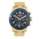 Ficha técnica e caractérísticas do produto Relógio Masculino Seculus Chronograph 13011GPSVLA1 Dourado