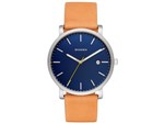 Ficha técnica e caractérísticas do produto Relógio Masculino Skagen Analógico - Prata e Marrom Hagen SKW6279/0AN