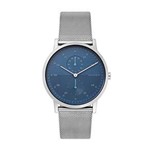 Ficha técnica e caractérísticas do produto Relógio Masculino Skagen Ref: Skw6500/1kn Steel Mesh Azul