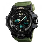 Ficha técnica e caractérísticas do produto Relógio Masculino Skmei 1155 Esportivo Digital Verde Militar
