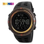 Ficha técnica e caractérísticas do produto Relógio Masculino Skmei 1250 Bluetooth - Marron Dourado