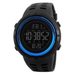 Ficha técnica e caractérísticas do produto Relógio Masculino Skmei 1251 Azul Digital Esportivo Pulseira Silicone