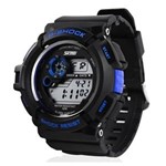 Ficha técnica e caractérísticas do produto Relógio Masculino Skmei Anadigi Esporte Azul Dg0939