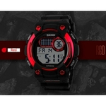 Relógio Masculino Skmei Digital 1054 Preto e Vermelho - 1 ANO DE GARANTIA