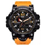 Relógio Masculino Smael G-shock Militar - Laranja