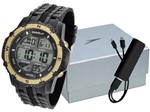 Ficha técnica e caractérísticas do produto Relógio Masculino Speedo Digital - 81135G0EVNP4K1 Preto com Acessório