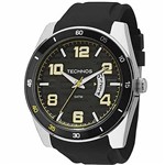 Ficha técnica e caractérísticas do produto Relógio Masculino Technos 2115ksr/8y 46mm Pulseira de Silicone Preto