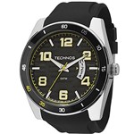 Ficha técnica e caractérísticas do produto Relógio Masculino Technos 2115KSR/8Y 46mm Silicone Preto