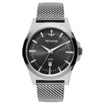 Ficha técnica e caractérísticas do produto Relógio Masculino Technos 2115LALOP Prata Classic Pulseira Mesh