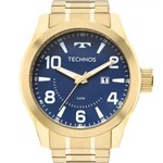 Ficha técnica e caractérísticas do produto Relógio Masculino Technos 2115MGQ/4A 48mm Aço Dourado