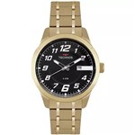 Ficha técnica e caractérísticas do produto Relógio Masculino Technos 2115MOX/4P 47mm Aço Dourado