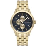 Ficha técnica e caractérísticas do produto Relógio Masculino Technos 6P27DT4A Dourado 46mm 5 Atm