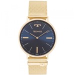 Ficha técnica e caractérísticas do produto Relógio Masculino Technos Dourado Classic Slim 2025ltk/4a