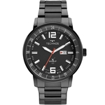 Ficha técnica e caractérísticas do produto Relógio Masculino Technos Golf 2115MWC/1P 46mm Aço Preto