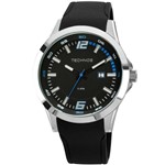 Ficha técnica e caractérísticas do produto Relógio Masculino Technos Performance Racer 2115KPT/8A 45mm Silicone Preto