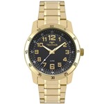 Ficha técnica e caractérísticas do produto Relógio Masculino Technos Racer 2035MNX/4P 46mm Aço Dourado