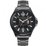 Ficha técnica e caractérísticas do produto Relógio Masculino Technos Racer 2117LBW/4A 46mm Aço Grafite