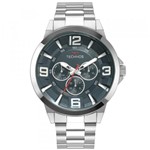 Ficha técnica e caractérísticas do produto Relógio Masculino Technos Racer 6P79BM/1A 46mm Aço Prata