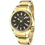 Ficha técnica e caractérísticas do produto Relógio Masculino Technos Skymaster 2315ACA/4P 46mm Aço Dourado