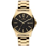 Ficha técnica e caractérísticas do produto Relógio Masculino Technos Steel 2115LAN/4P 43mm Aço Dourado