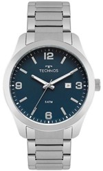 Ficha técnica e caractérísticas do produto Relógio Masculino Technos Steel 2115MPK/1A 43mm Aço Prata