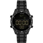 Ficha técnica e caractérísticas do produto Relógio Masculino Technos T02139AB/4P 46mm Aço Preto