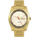 Ficha técnica e caractérísticas do produto Relógio Masculino Tempus Yacht ZW30312H Gold White