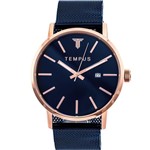 Relógio Masculino Tempus ZW20145A Class Blue Rose