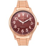 Relógio Masculino Tempus ZW20154R Pestige Rose Brown