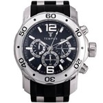 Ficha técnica e caractérísticas do produto Relógio Masculino Tempus ZW30376T Steel Silver Black